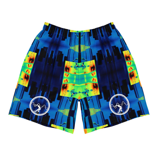 Blobber Womper City Var - Men's Recycled Athletic Shorts
