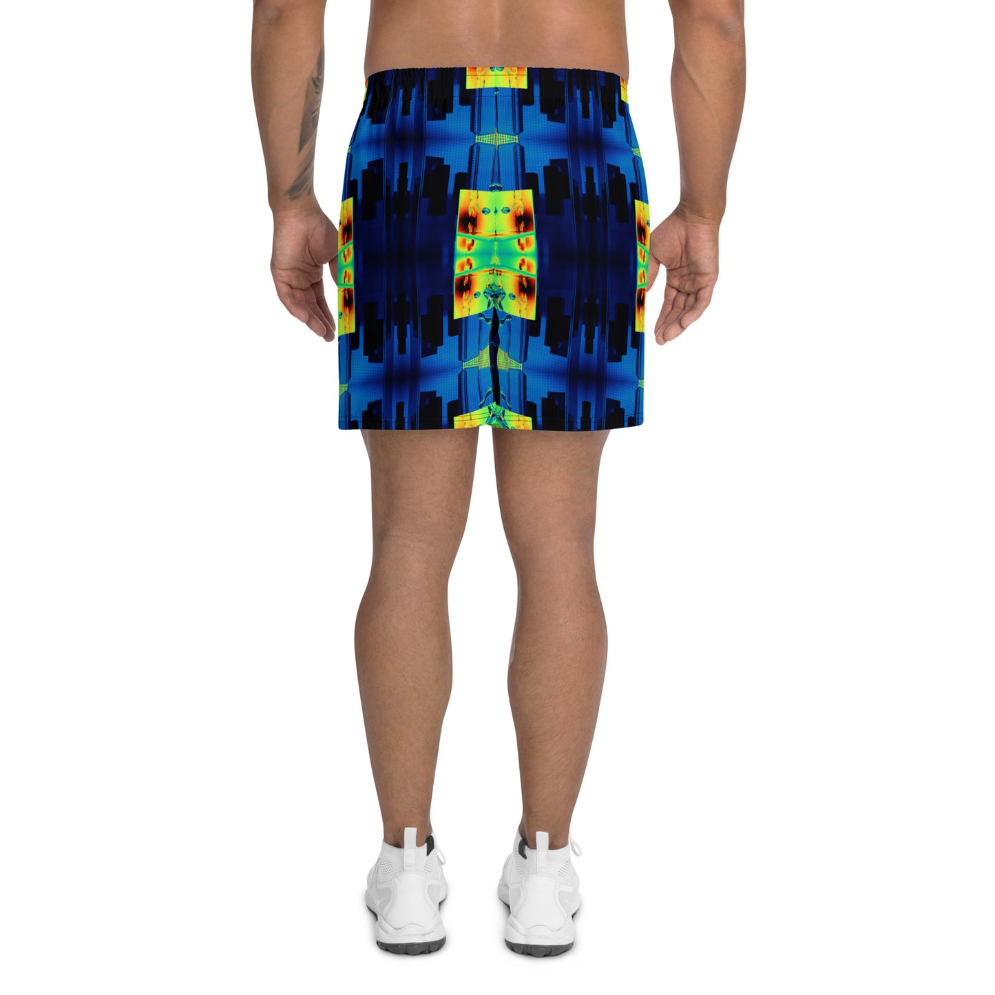 Blobber Womper City Var - Men's Recycled Athletic Shorts