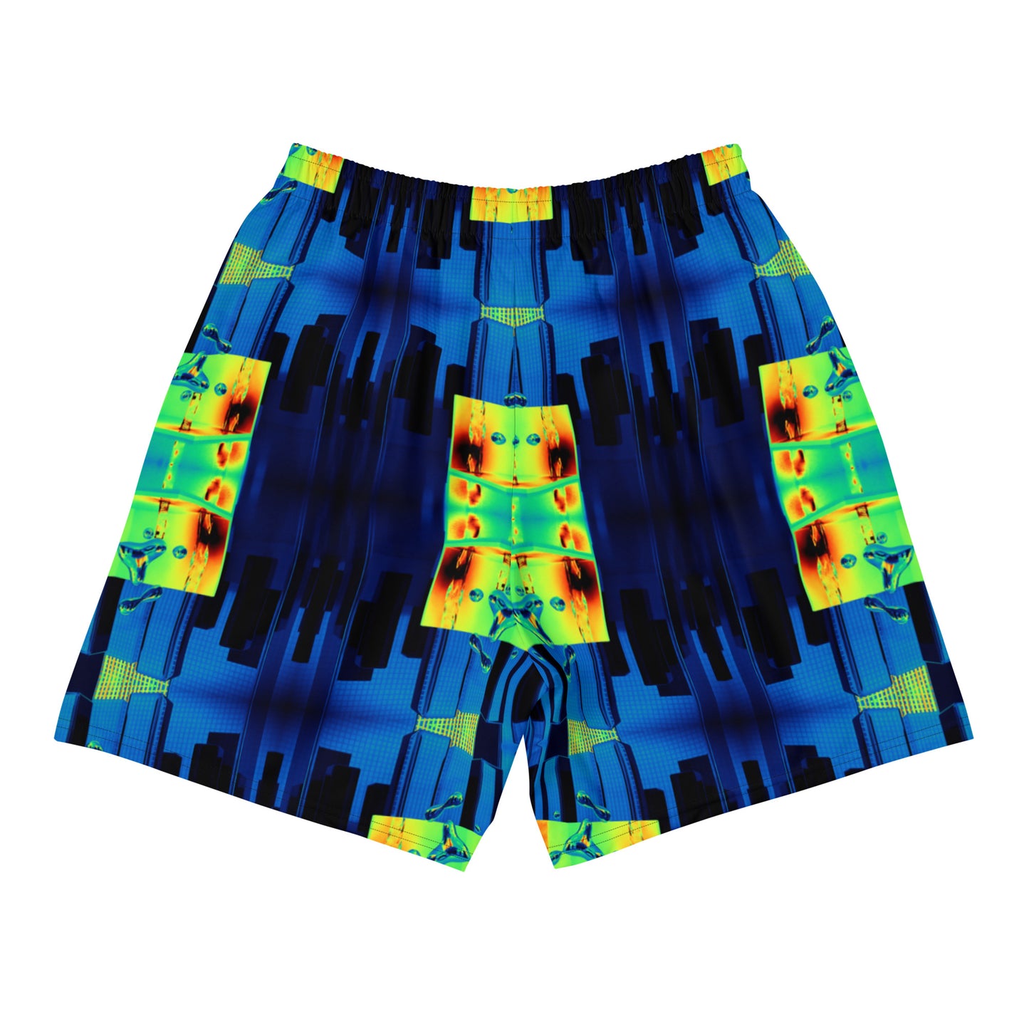 Blobber Womper City Var - Men's Recycled Athletic Shorts