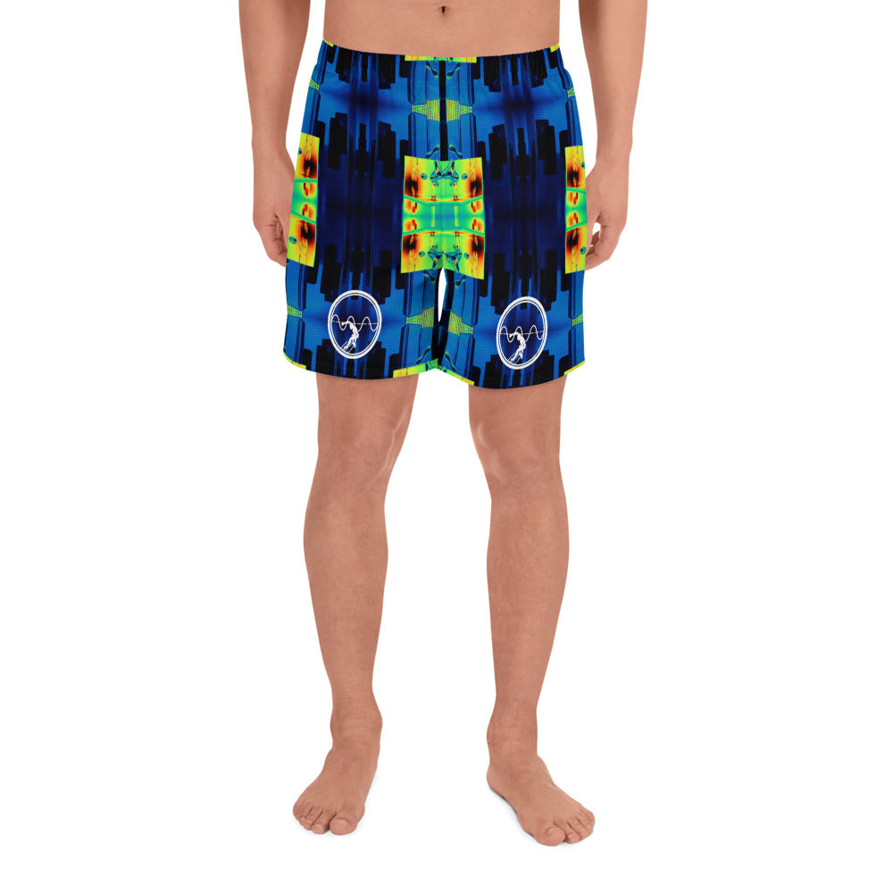 Blobber Womper City Var - Men's Recycled Athletic Shorts