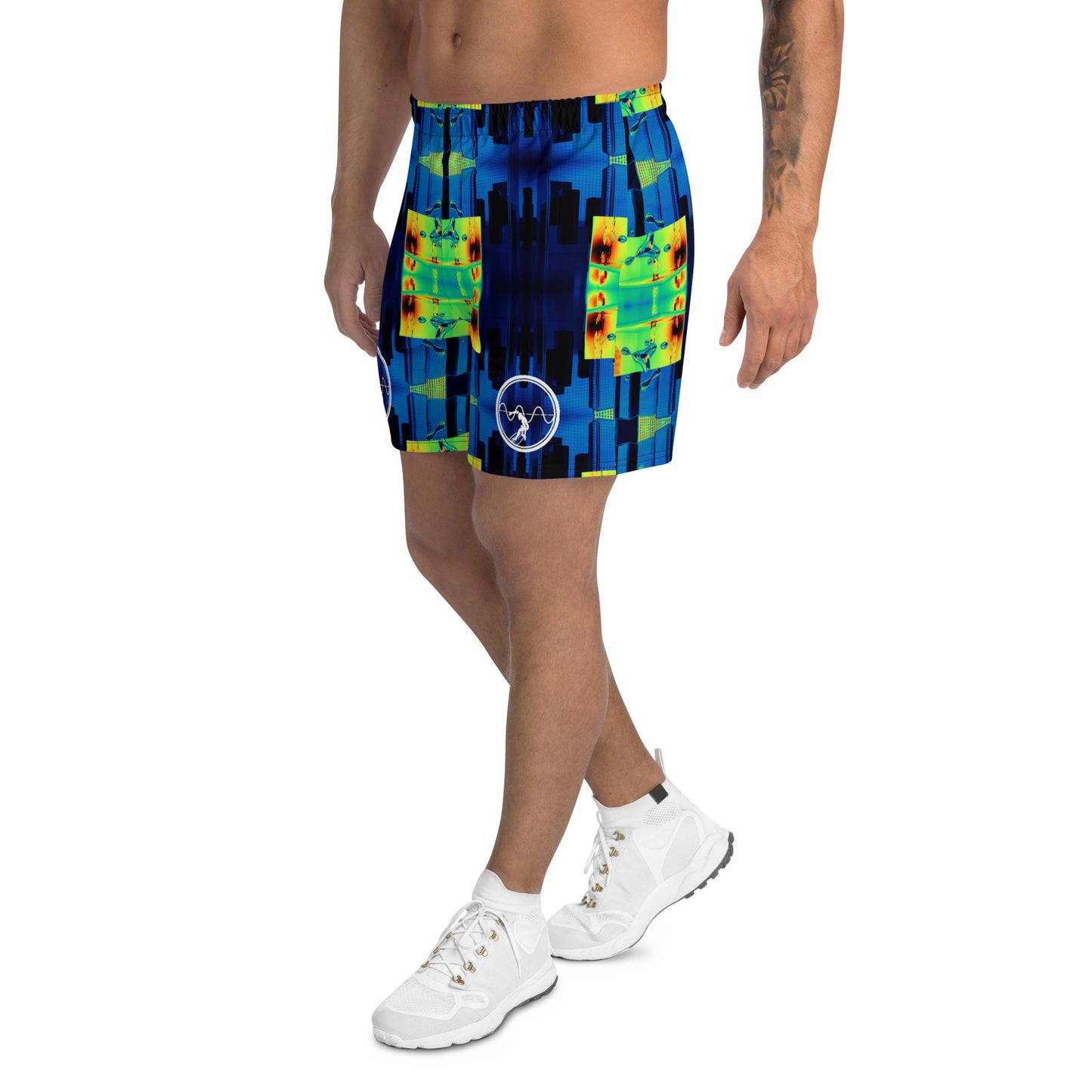 Blobber Womper City Var - Men's Recycled Athletic Shorts