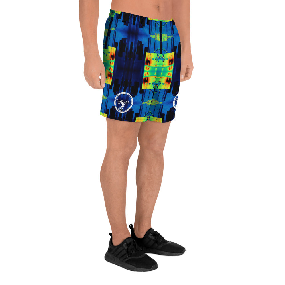 Blobber Womper City Var - Men's Recycled Athletic Shorts