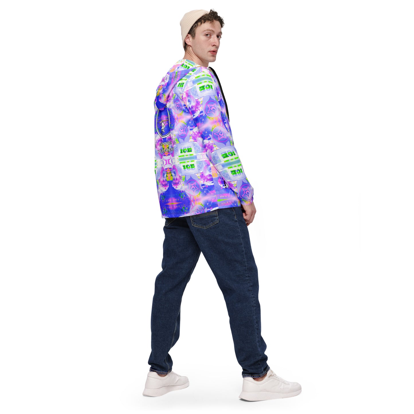 Ice Hyperwave - Unisex Windbreaker