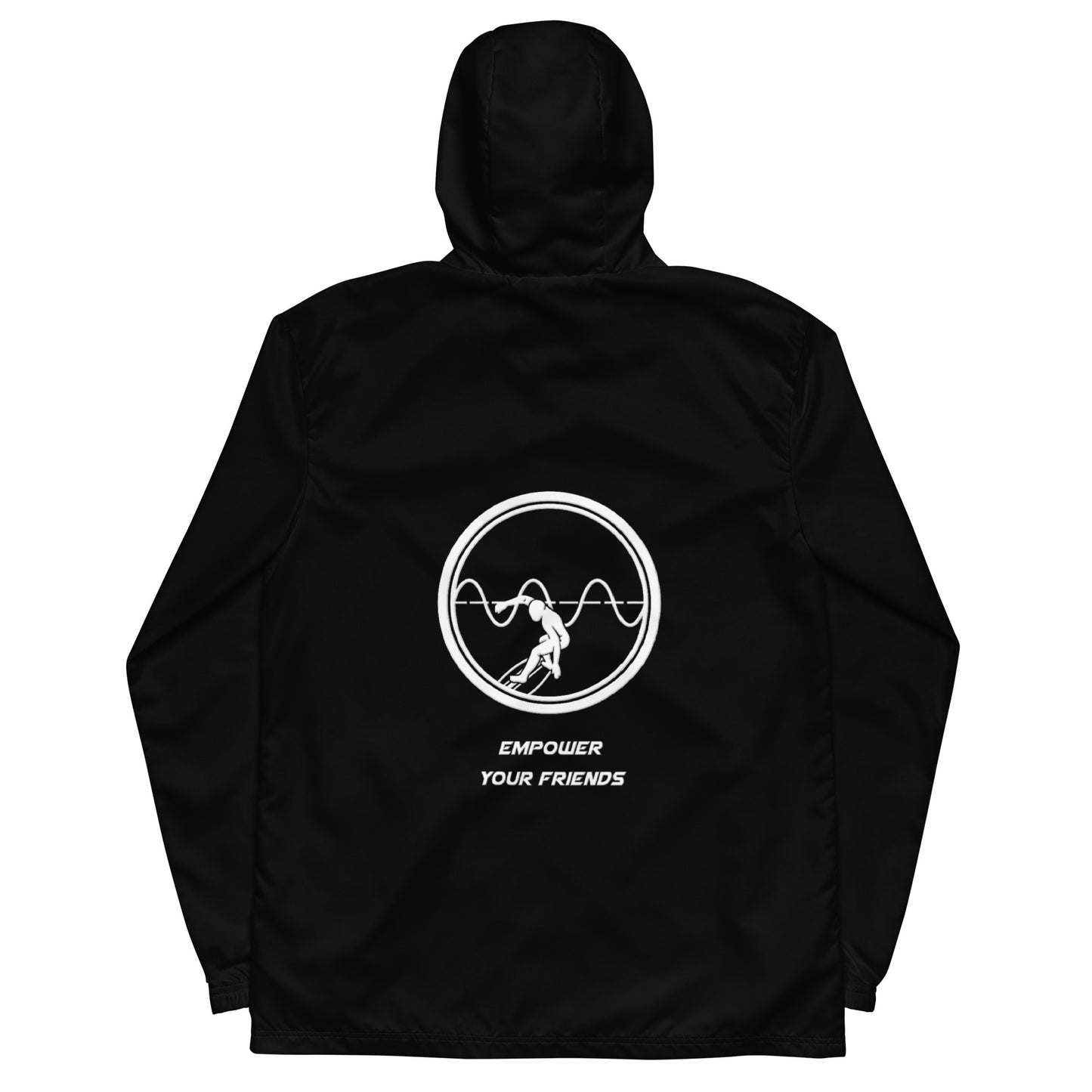 Logo Black Men’s windbreaker