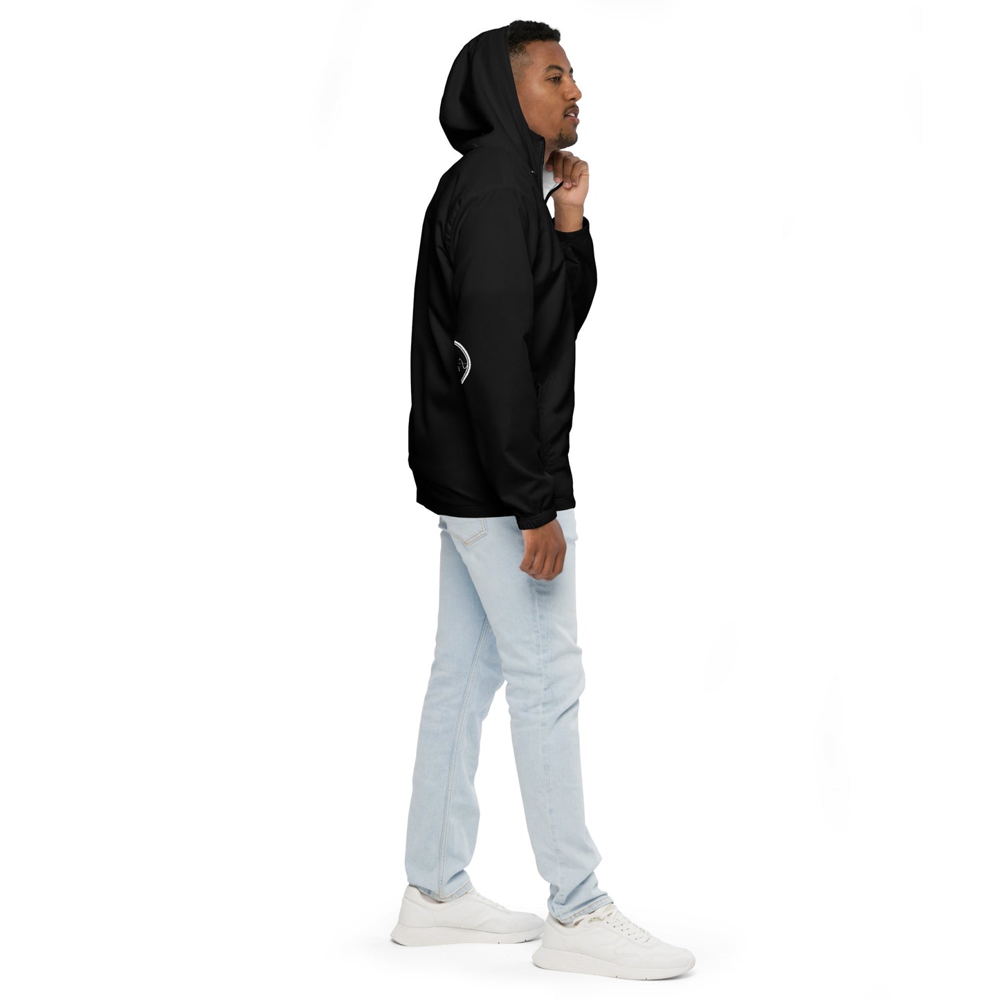 Logo Black Men’s windbreaker