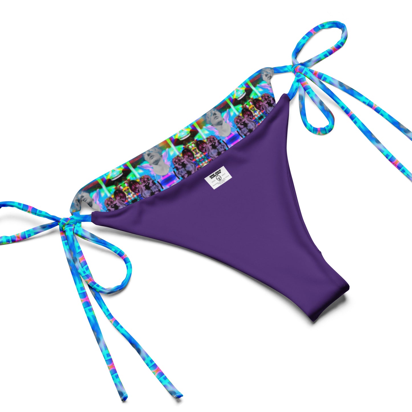 PSO Hyperwave - All-over print recycled string bikini