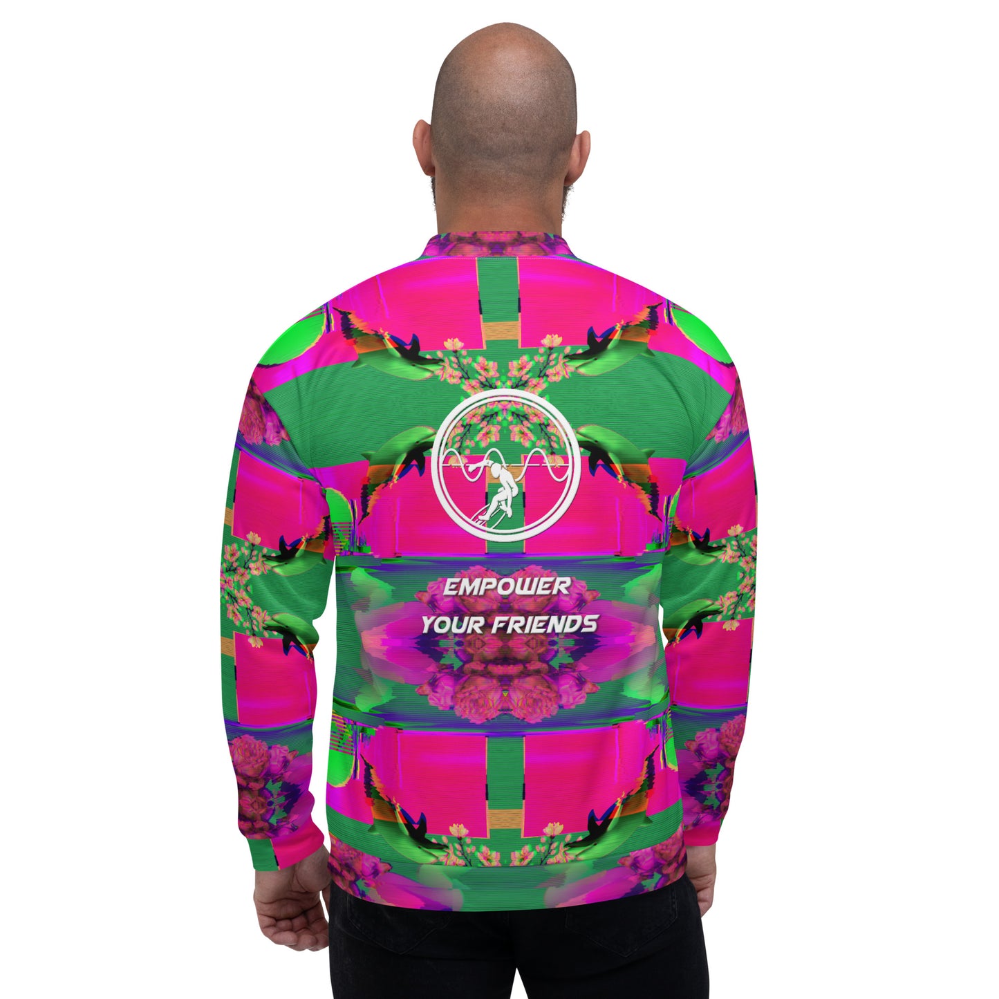 Dofflin Minimal Hyperwave - Unisex Bomber Jacket