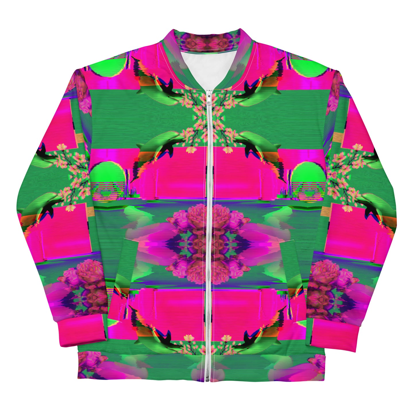 Dofflin Minimal Hyperwave - Unisex Bomber Jacket