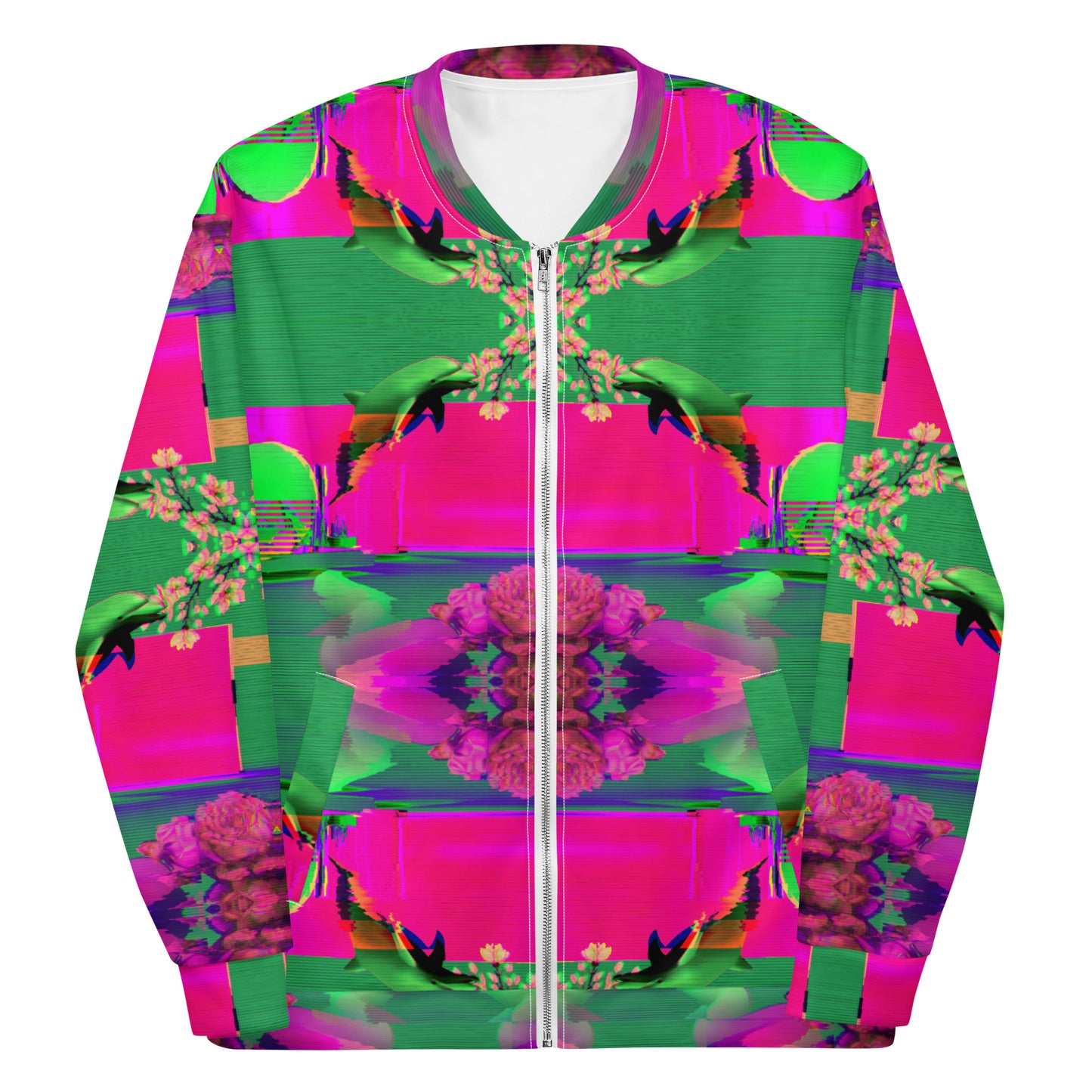 Dofflin Minimal Hyperwave - Unisex Bomber Jacket