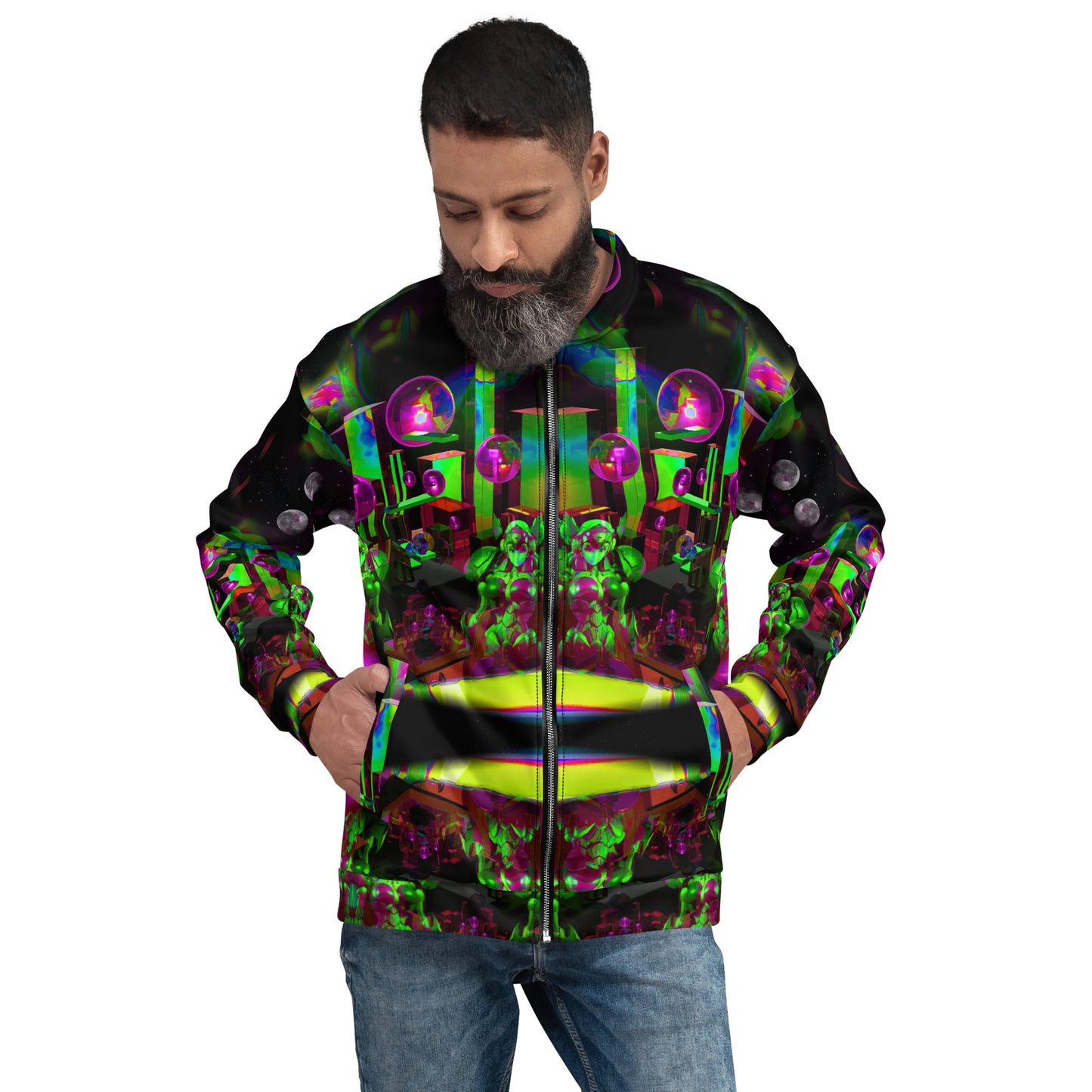 Wave Nite XXVI - Unisex Bomber Jacket