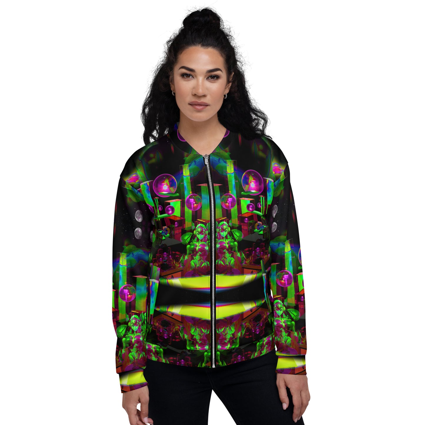 Wave Nite XXVI - Unisex Bomber Jacket