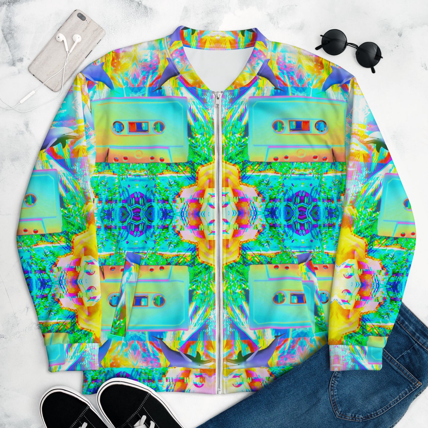 Yoyo Dofflin Hyperwave - Unisex Bomber Jacket