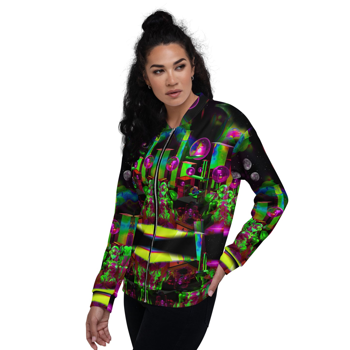 Wave Nite XXVI - Unisex Bomber Jacket