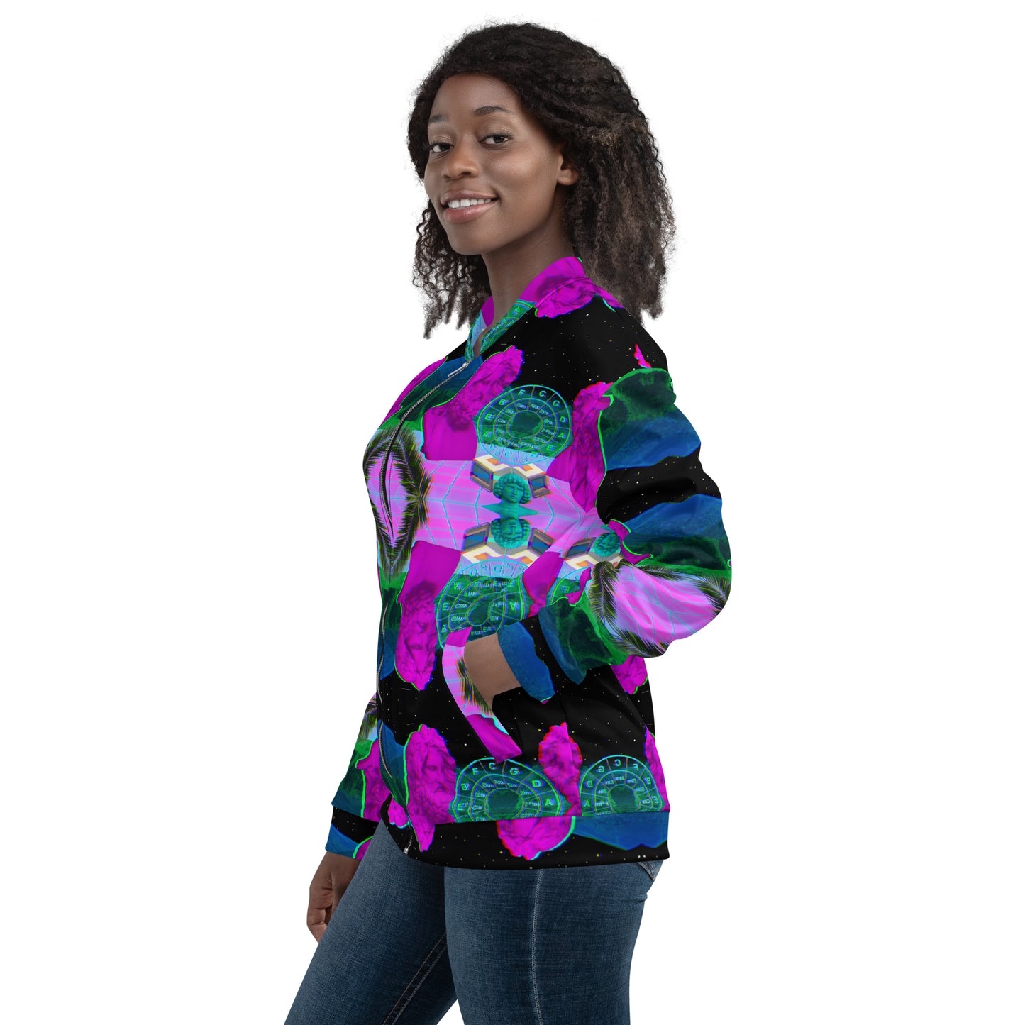 Circle of Fifths - Unisex Bomber Jacket