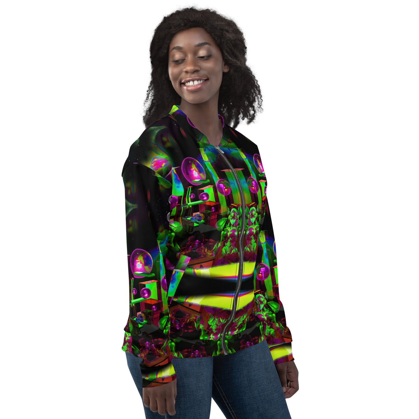 Wave Nite XXVI - Unisex Bomber Jacket